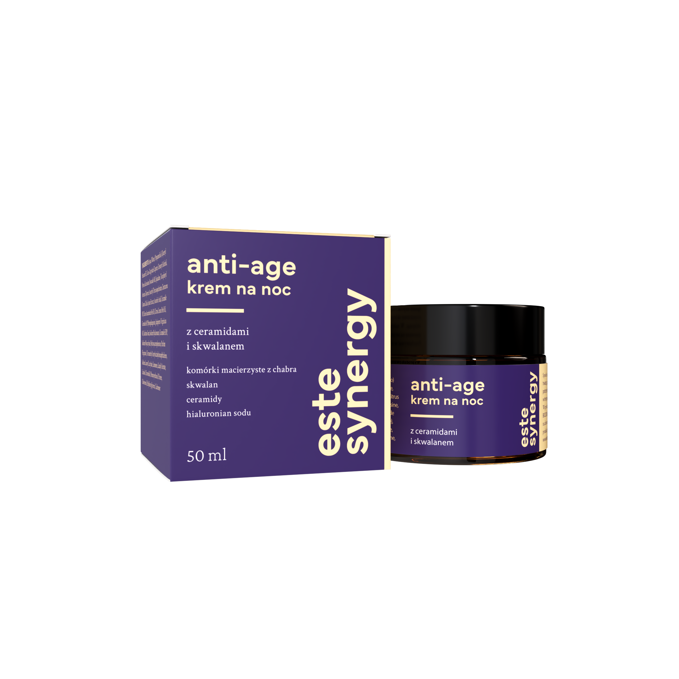 Este Synergy AntiAge Krem na noc z ceramidami i skwalanem 50ml