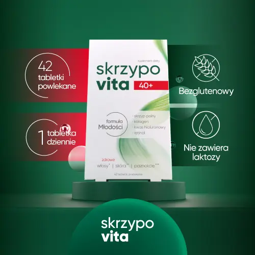 Skrzypovita 40+ bez glutenu, bez laktozy